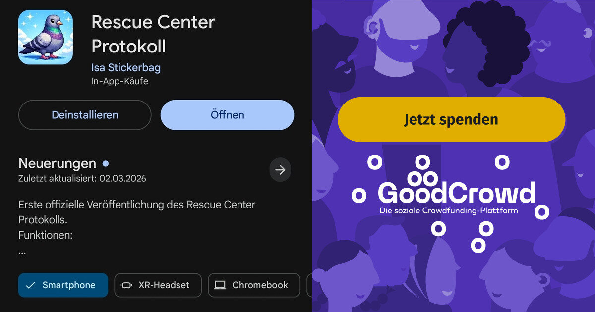 Apple-Version der Rescue Center App ermöglichen | GoodCrowd.org