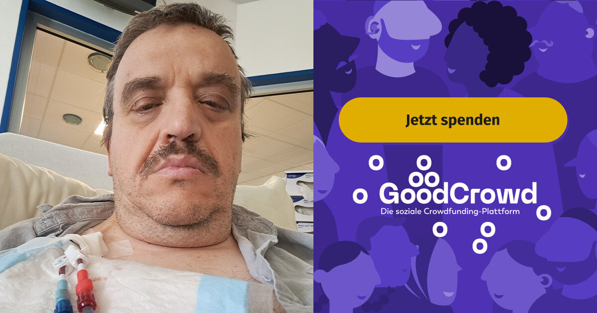 Dialysepatient Mario bittet um finanzielle Hilfe | GoodCrowd.org