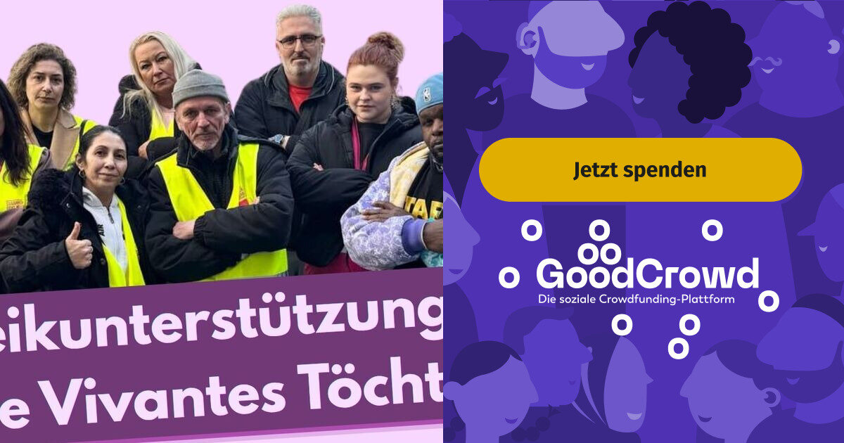 Solidarität mit dem Streik der Vivantes Töchter! | GoodCrowd.org